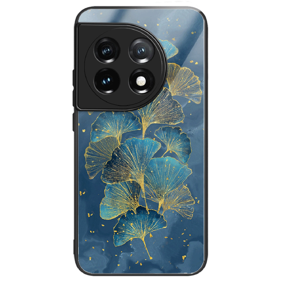 For OnePlus Ace 3 5G / 12R 5G Case Pattern Print TPU Frame Tempered Glass Back Cover For OnePlus Ace 3 5G / 12R 5G Case Pattern Print TPU Frame Tempered Glass Back Cover